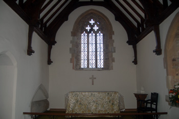 The chancel looking east January 2011